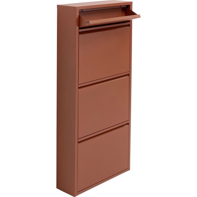 Schoenenkast Caruso bruin 3+1 laden Kare Design