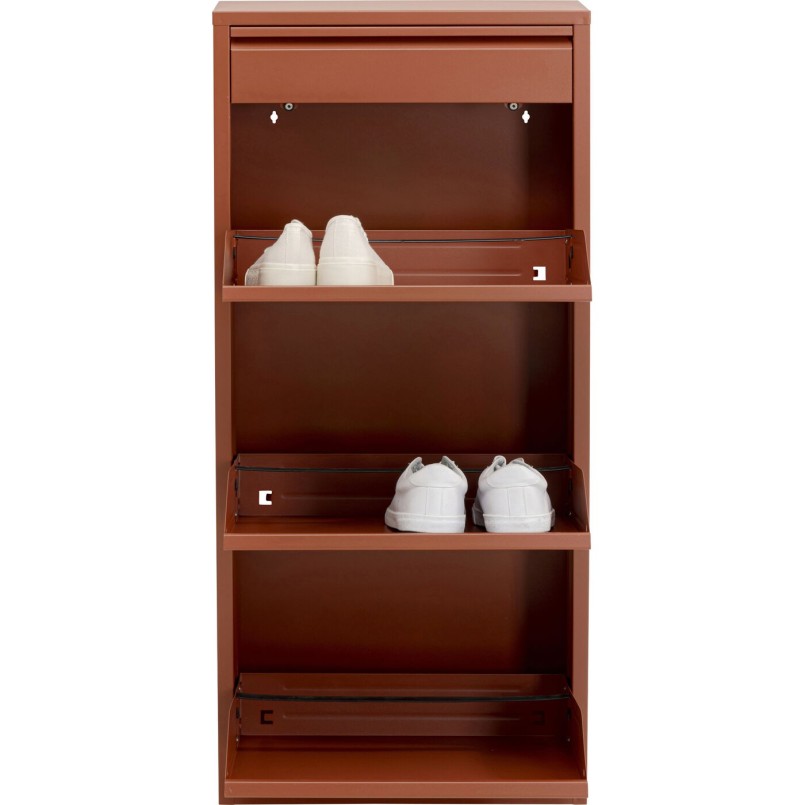 Shoe Container Caruso brown 3+1 drawers Kare Design