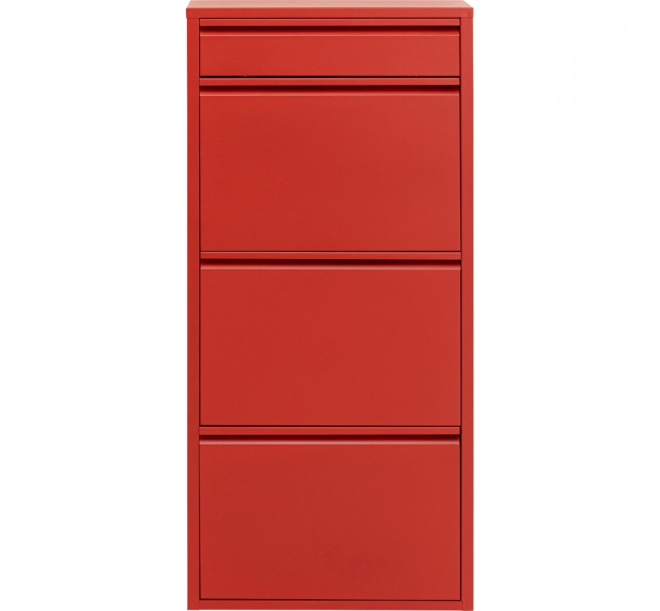 Shoe Container Caruso red 3+1 drawers Kare Design Shoe Container Caruso red 3+1 drawers Kare Design