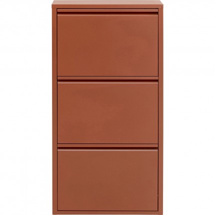 Schoenenkast Caruso bruin 3 laden Kare Design Schoenenkast Caruso bruin 3 laden Kare Design