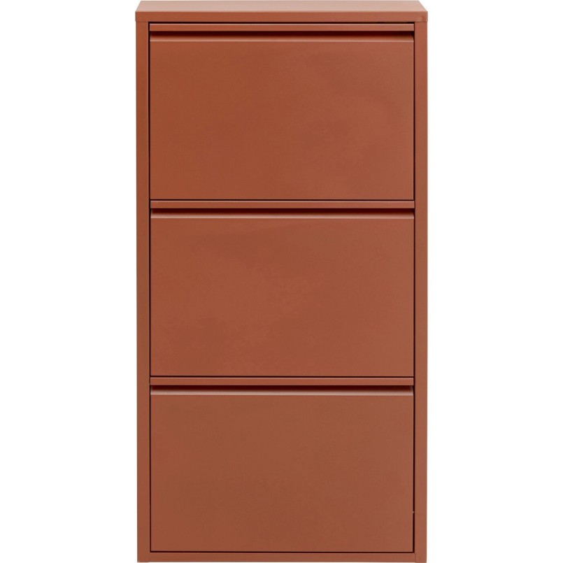 Schoenenkast Caruso bruin 3 laden Kare Design