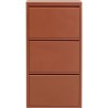 Schoenenkast Caruso bruin 3 laden Kare Design