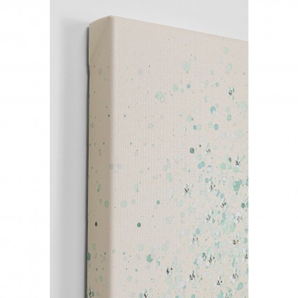 Picture Touched Flower Boat beige and green 40x50cm Kare Design