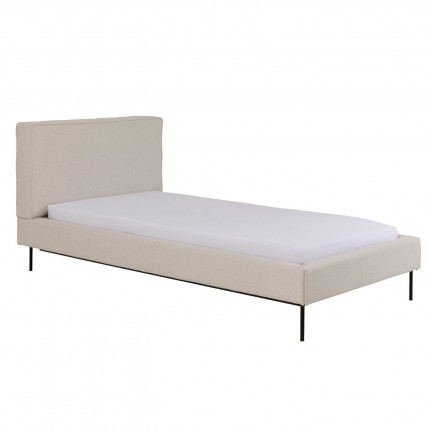 Bed East Side beige 100x200cm Kare Design
