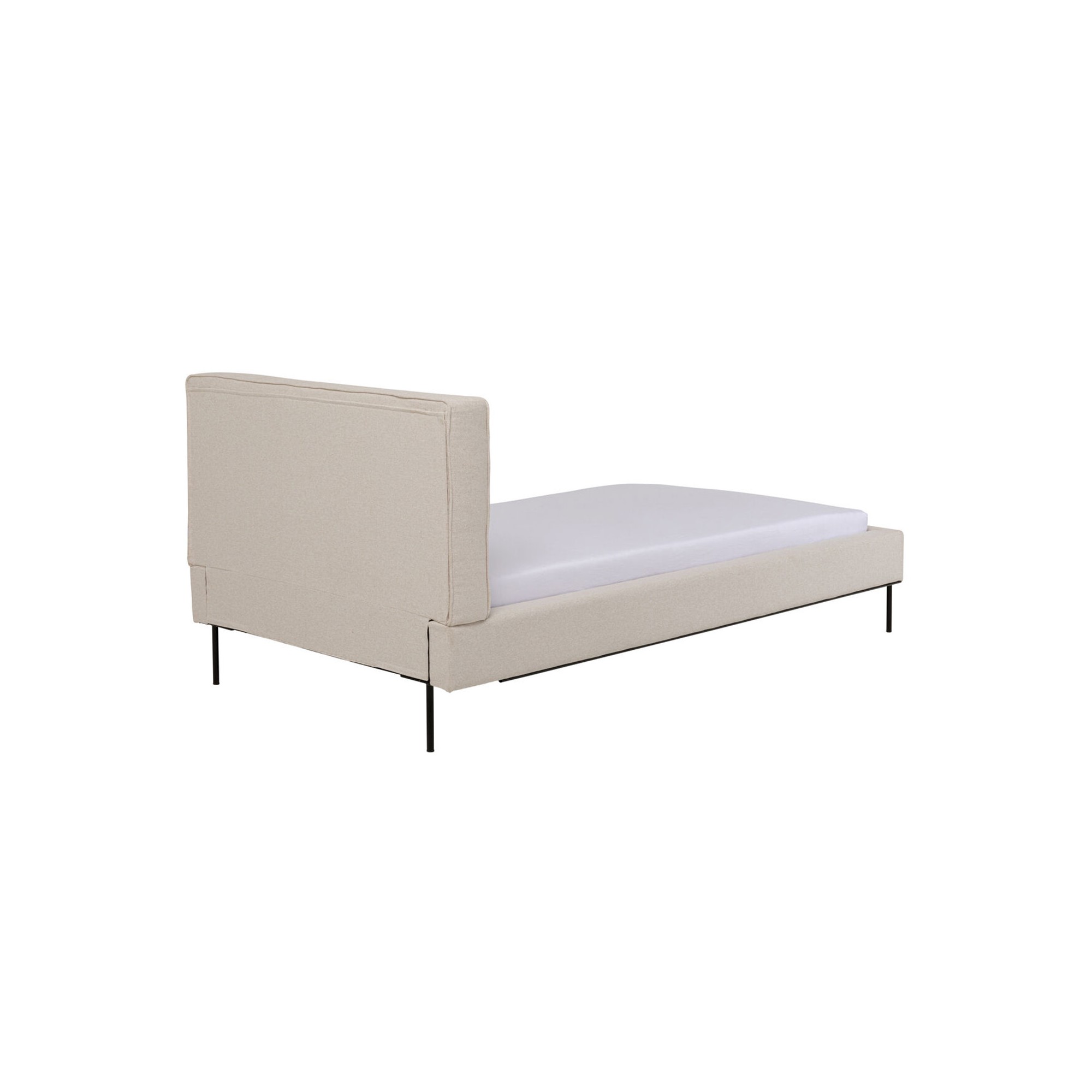 Bed East Side beige 100x200cm Kare Design