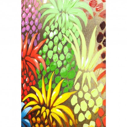 Schilderij  bloemen van olifanten 50x40cm Kare Design