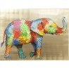Picture Touched elephant pineapples 50x40cm Kare Design