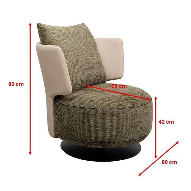 Swivel Armchair Josh Kare Design