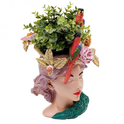 Vaas exotische vrouw 35cm Kare Design