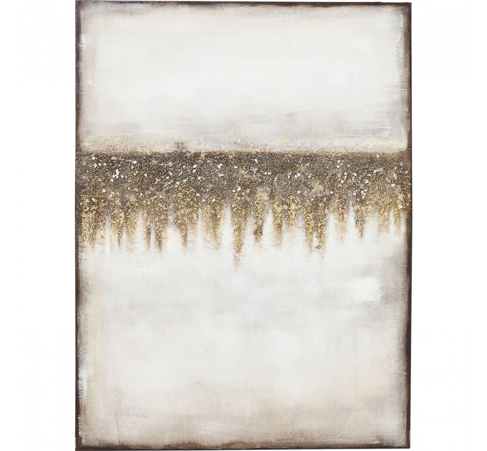 Schilderij Abstract Fields 55x75cm Kare Design Schilderij Abstract Fields 55x75cm Kare Design