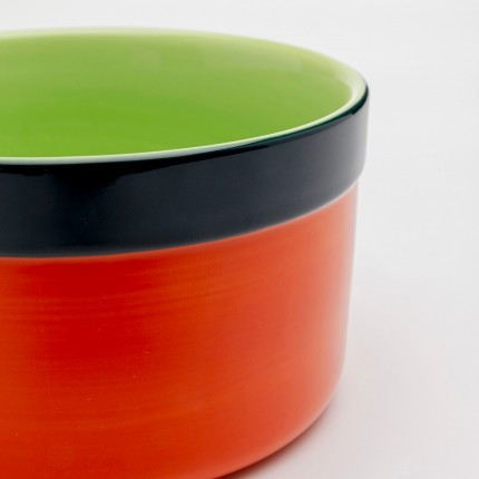 Kommen Capri Ø11cm oranje (4/set) Kare Design