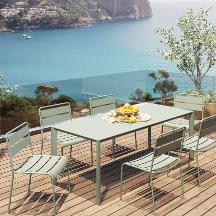 Tuinstoel Twist groen Kare Design