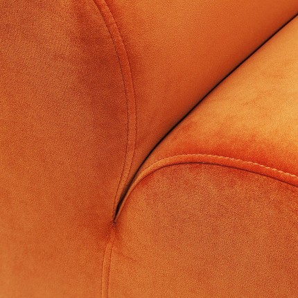 Sofa Element Wave fluweel oranje Kare Design
