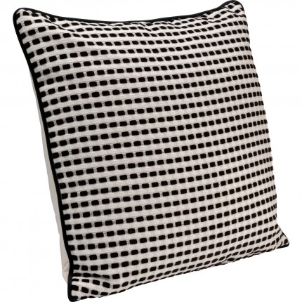 Kussen Jacky zwart en wit Kare Design