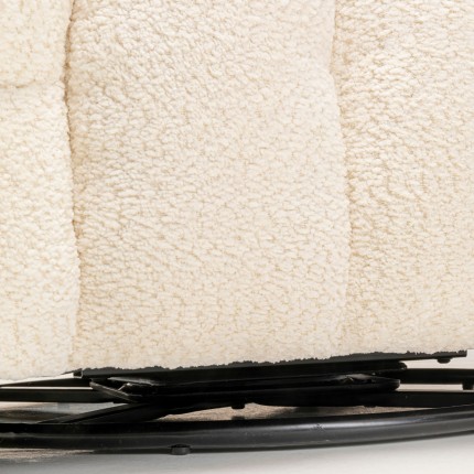 Draaifauteuil Armand creme Kare Design