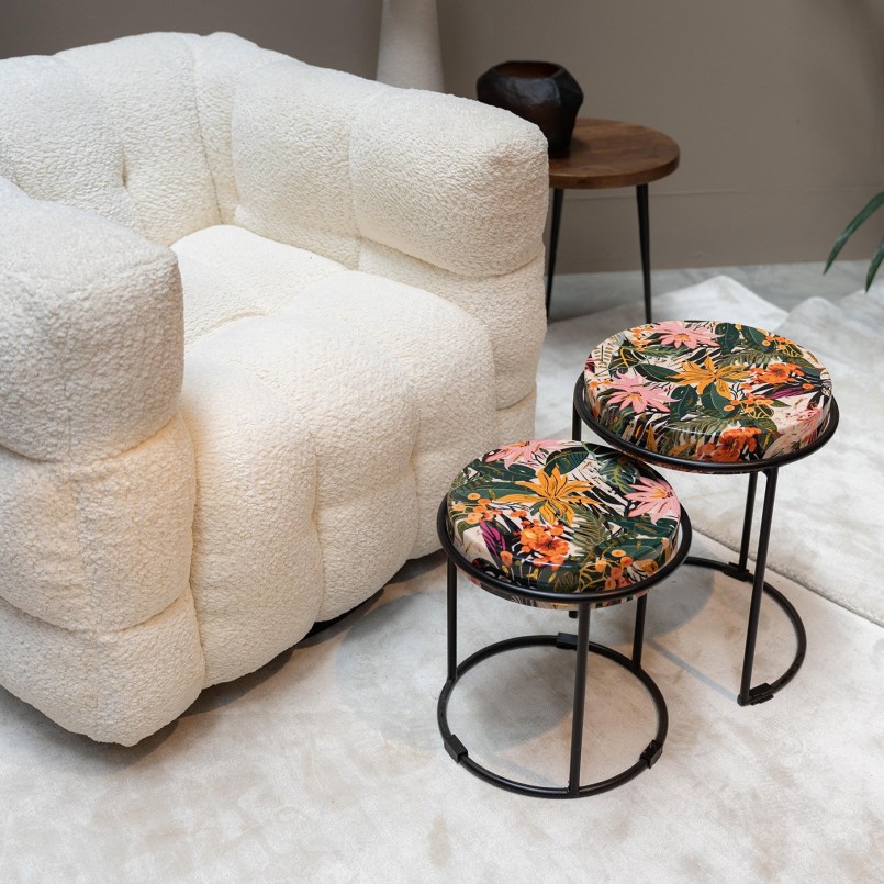 Swivel Armchair Armand cream Kare Design