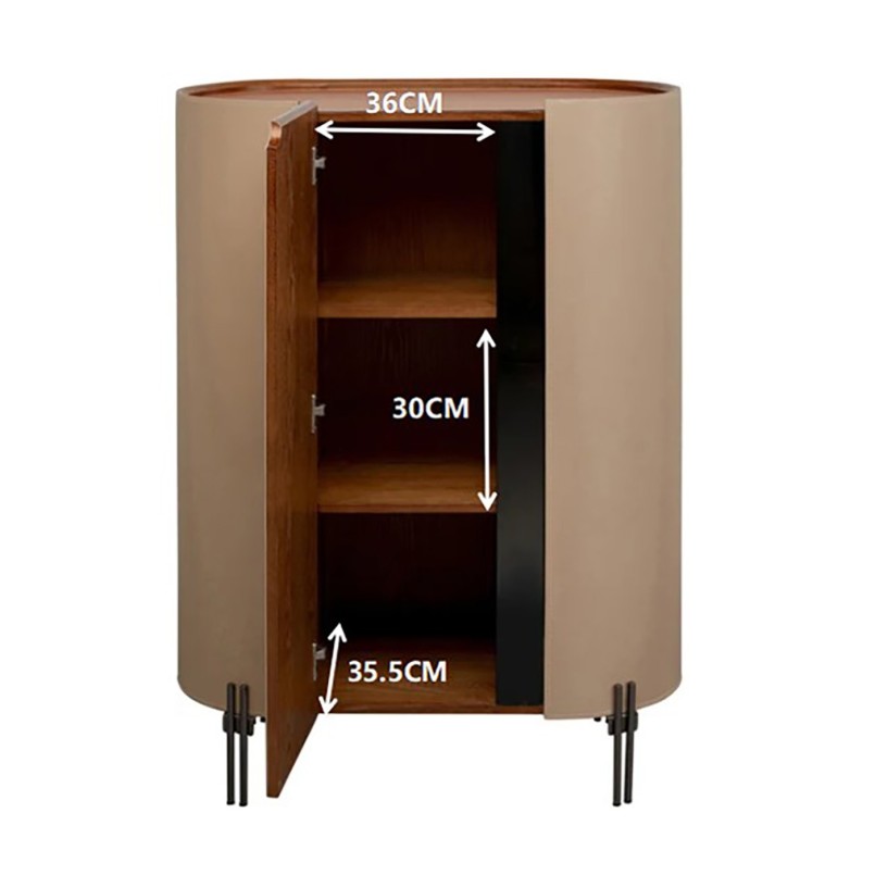 Bureau in kunstleer - Tango - Kare Design