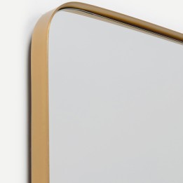 Spiegel Simply 120x80cm messing Kare Design
