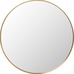Wall Mirror Simply Ø90cm brass Kare Design