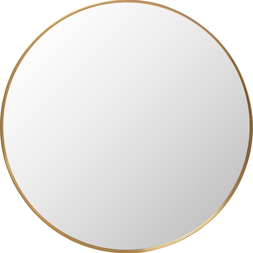 Wall Mirror Simply Ø90cm brass Kare Design