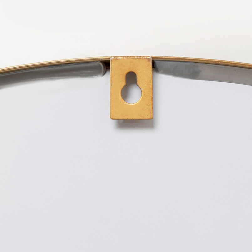 Spiegel Simply Ø90cm messing Kare Design
