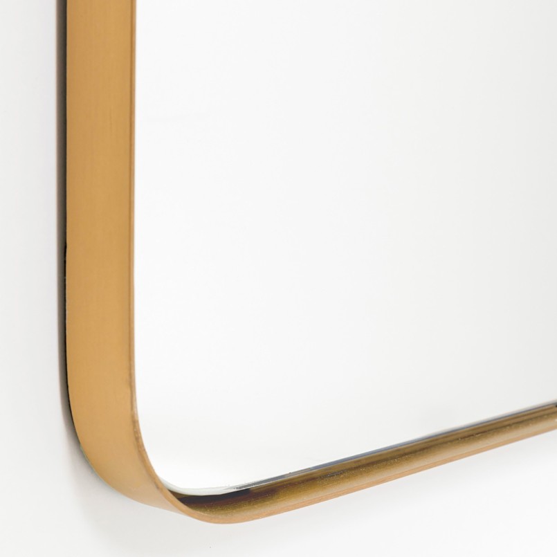 Wall Mirror Simply 180x60cm brass Kare Design