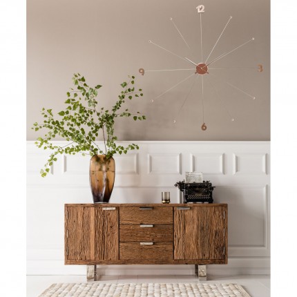 Wandklok Like Umbrella roze goud Kare Design Wandklok Like Umbrella roze goud Kare Design