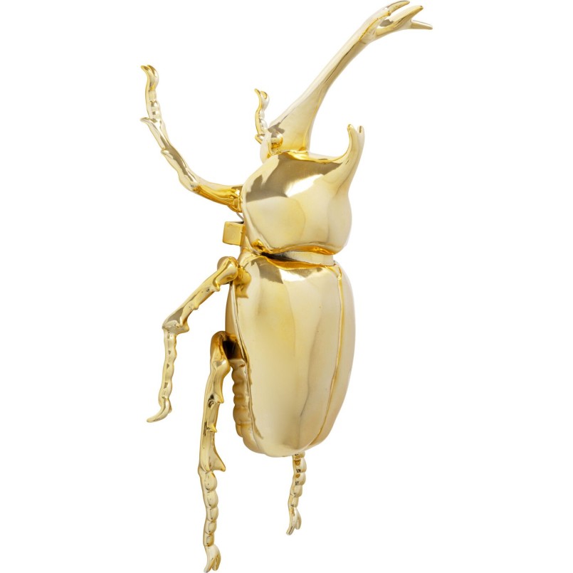 Décoration murale Stag Beetle or 41cm