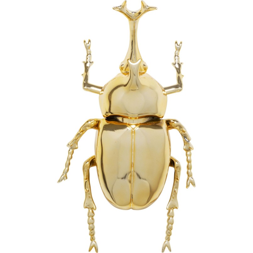 Décoration murale Stag Beetle or 41cm