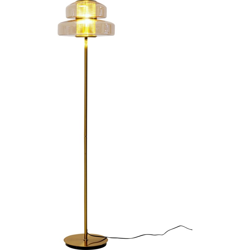 Lampadaire Arcadia ambre 155cm