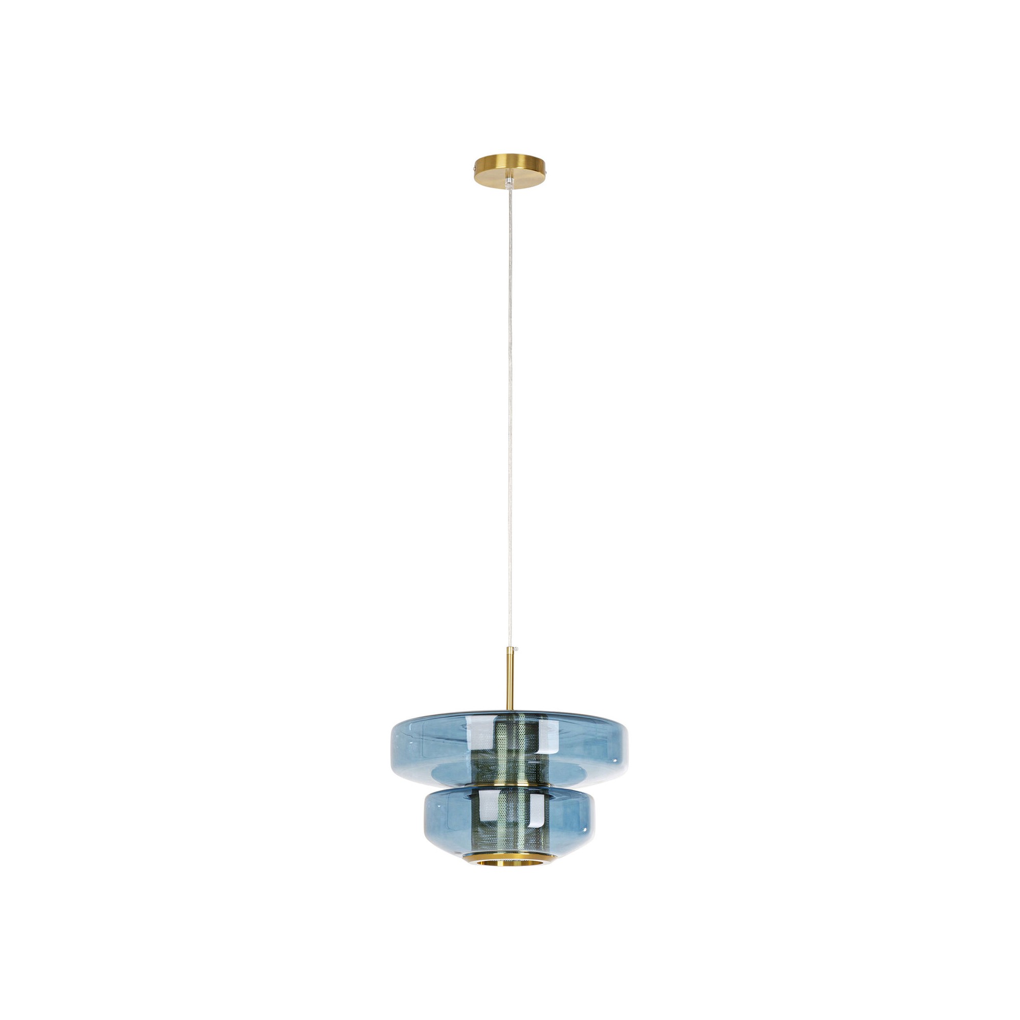 Suspension Arcadia bleu Ø34cm