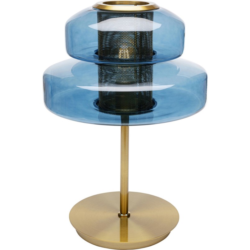 Lampe à poser Arcadia bleu 51cm