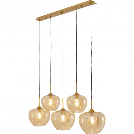 Hanglamp Sphere 5 amber Kare Design