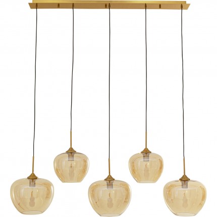 Hanglamp Sphere 5 amber Kare Design