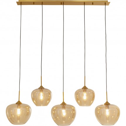 Hanglamp Sphere 5 amber Kare Design