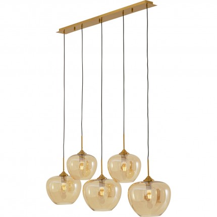 Hanglamp Sphere 5 amber Kare Design
