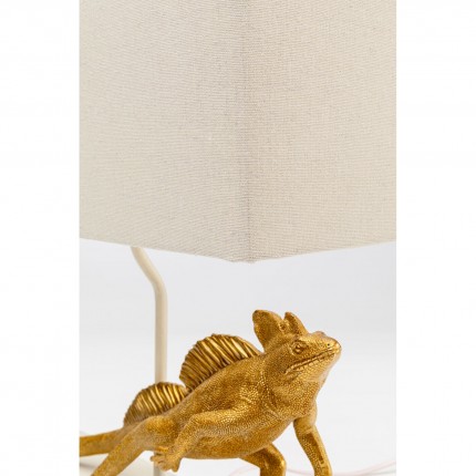 Tafellamp goud iguana Kare Design