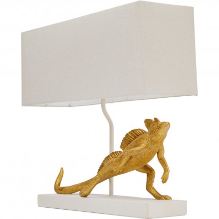 Tafellamp goud iguana Kare Design