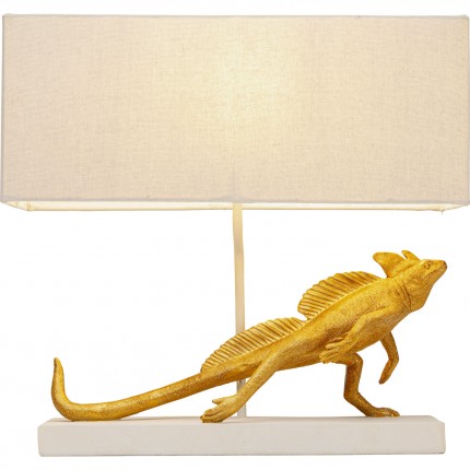 Tafellamp goud iguana Kare Design