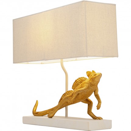 Tafellamp goud iguana Kare Design