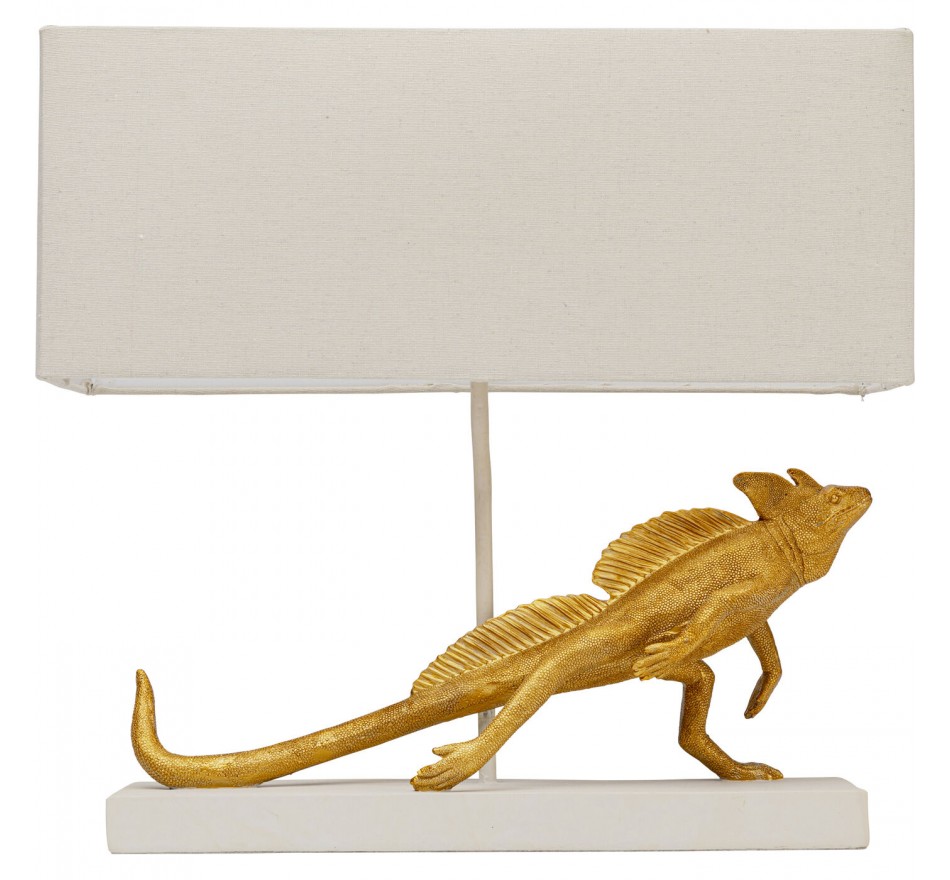 Tafellamp goud iguana Kare Design Tafellamp goud iguana Kare Design