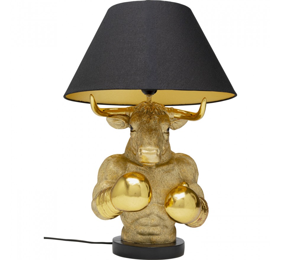 Tafellamp boksen stier goud Kare Design Tafellamp boksen stier goud Kare Design