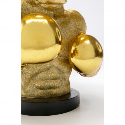 Tafellamp boksen stier goud Kare Design