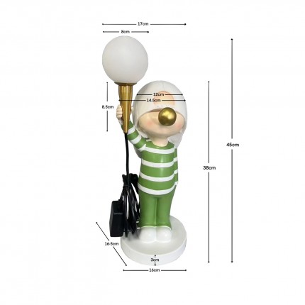 Table Lamp bubble boy Kare Design