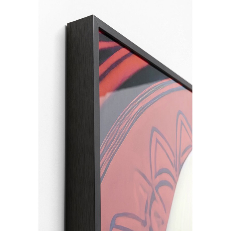 Tableau encadré LED Fancy Blonde Lady 75x55cm