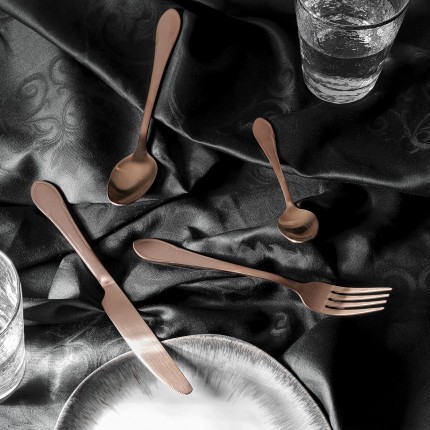Bestek Cucina koper (16-part) Kare Design