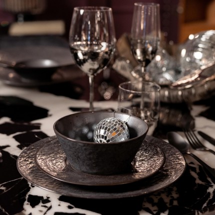 Bowl Cosmos black Ø15cm (4/set) Kare Design