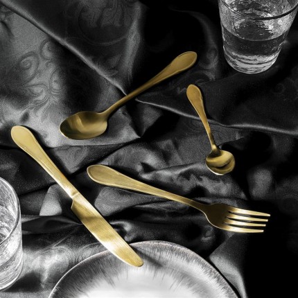 Bestek Cucina goud (16-part) Kare Design Bestek Cucina goud (16-part) Kare Design