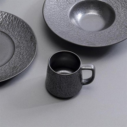 Mokken Cosmos zwart (4/set) Kare Design