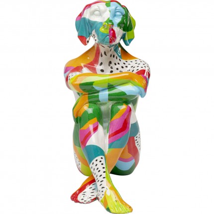 Woonaccessoires hond stippen 32cm Kare Design